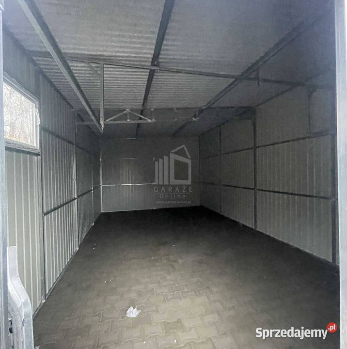 Garaż blaszany 45x10m 2x brama uchylna 2x drzwi Kostrzyn nad Odrą