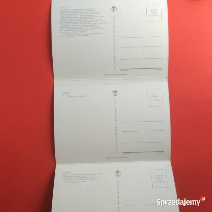 1500 Zestaw Widokówek Szczecin