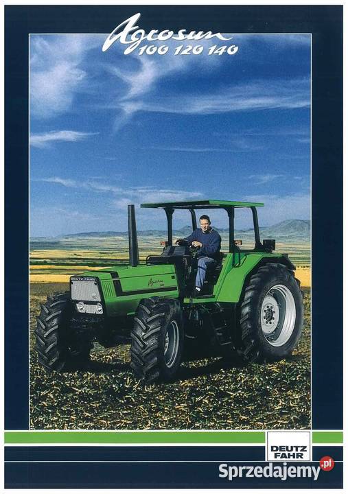 Instrukcja obsługi Deutz Fahr Agrosun 100 120 Pozostałe Szamotuły