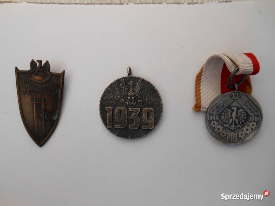 Trzy poolskie odznaczenia Bartoszyce