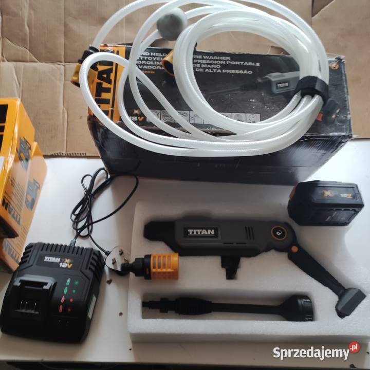 Myjka ciśnieniowa Titan 22 bar 100 W 5ah że