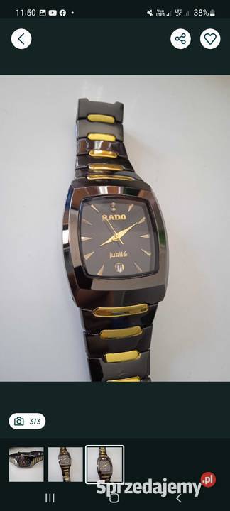 Zegarek rado jubile podróbka ładny łódzkie Radomsko