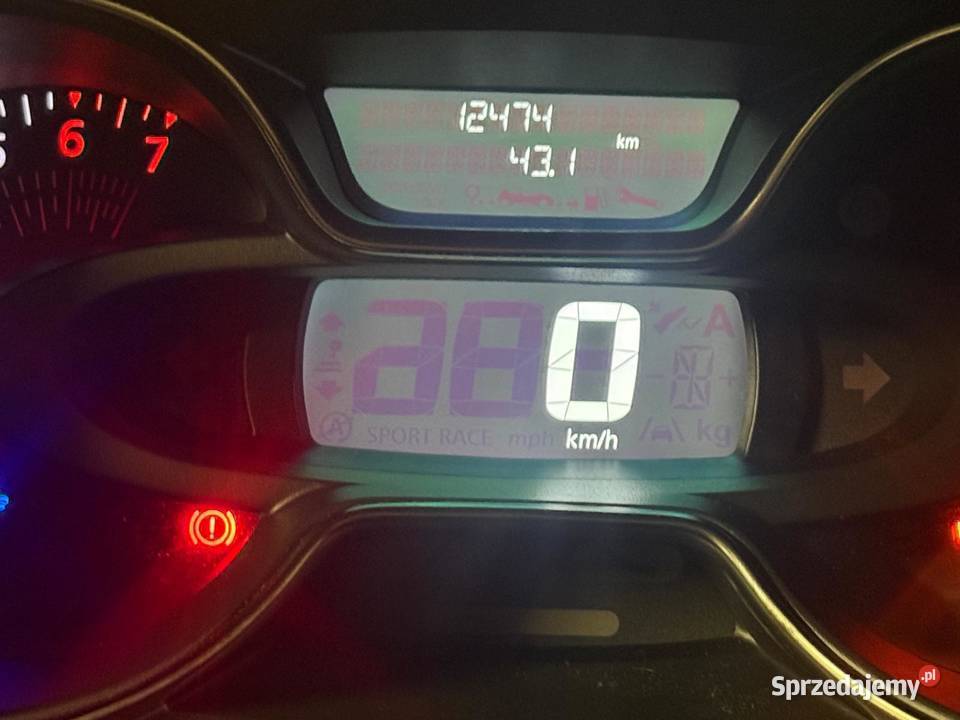 Renault Captur 2017 lift pierwszy właściciel nieuszkodzony Kraków