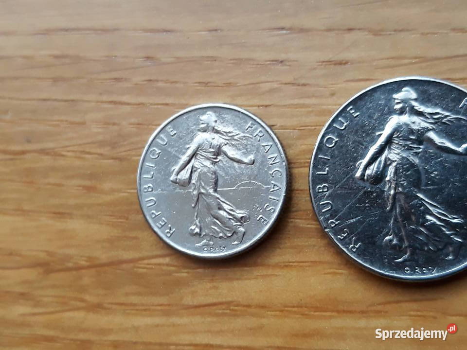 Moneta Franc 12 Frank 1977 Bukownica