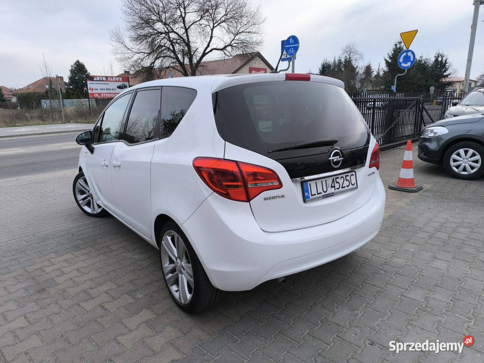 Opel Meriva 14i 16V 120 Turbo Klimatyzacja II lubelskie Łuków