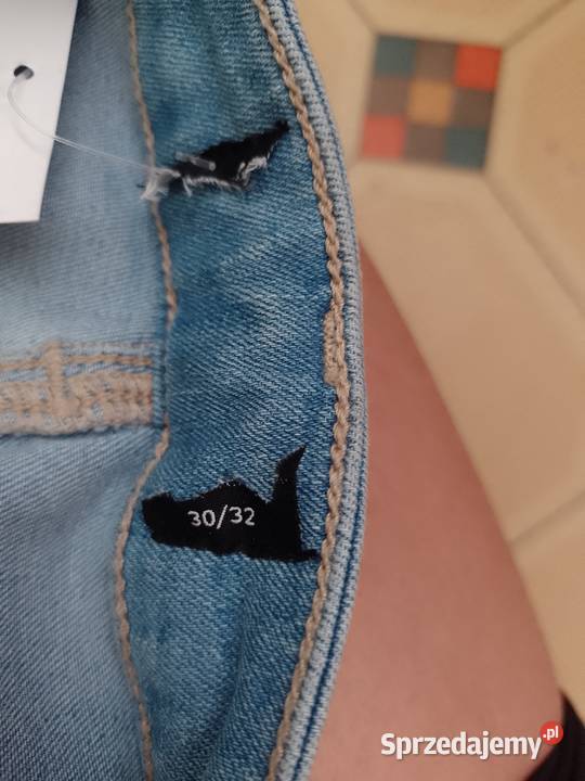 3032 LXL ASOSSpodnie dżinsowe rurki z Londynu Kraków