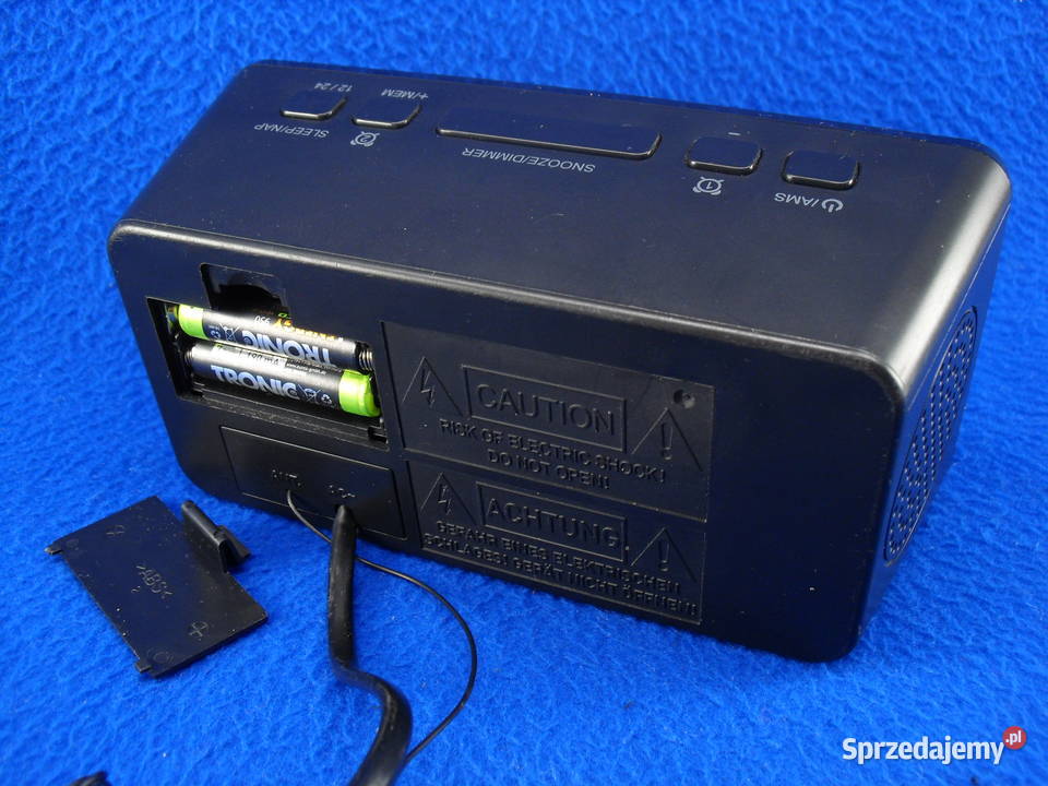 RADIOZEGARBUDZIK Z USB dolnośląskie Bielawa