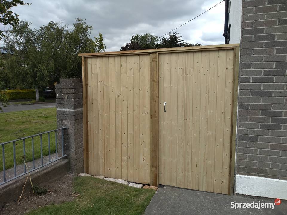 Drzwi Drewniane do Budynków Gospodarczych Pozostałe Ząbrowo