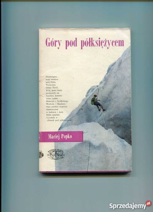 Góry pod półksiężycem Książki i Podręczniki Szczecin