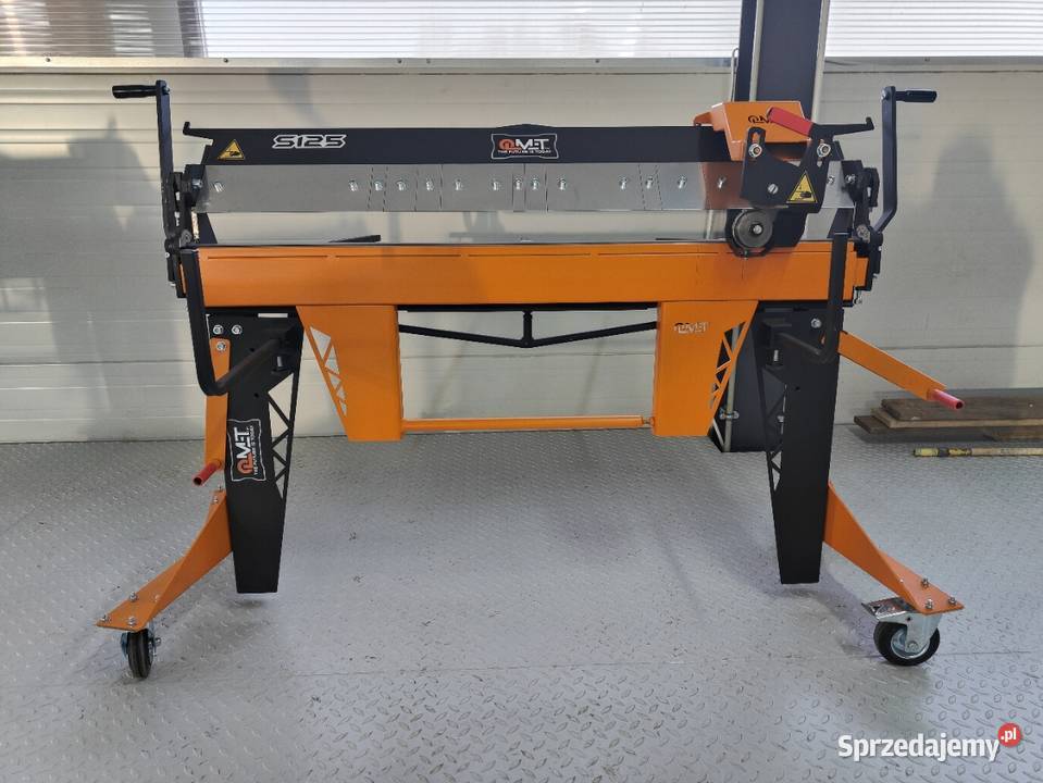 Zaginarka segmentowa 1250mm z nożem krążkowym mazowieckie Płock