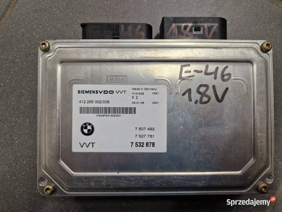 Sterownik silnika ECU valvetronic BMW E53 E60 Komputery lubelskie Tomaszów Lubelski