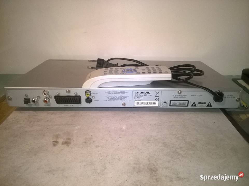 Odtwarzacz DVD Grundig GDP9550 Łódź sprzedam