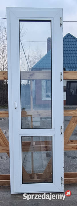 OKNA KacprzaK Okno Balkonowe 70X234 Używane PCV mazowieckie