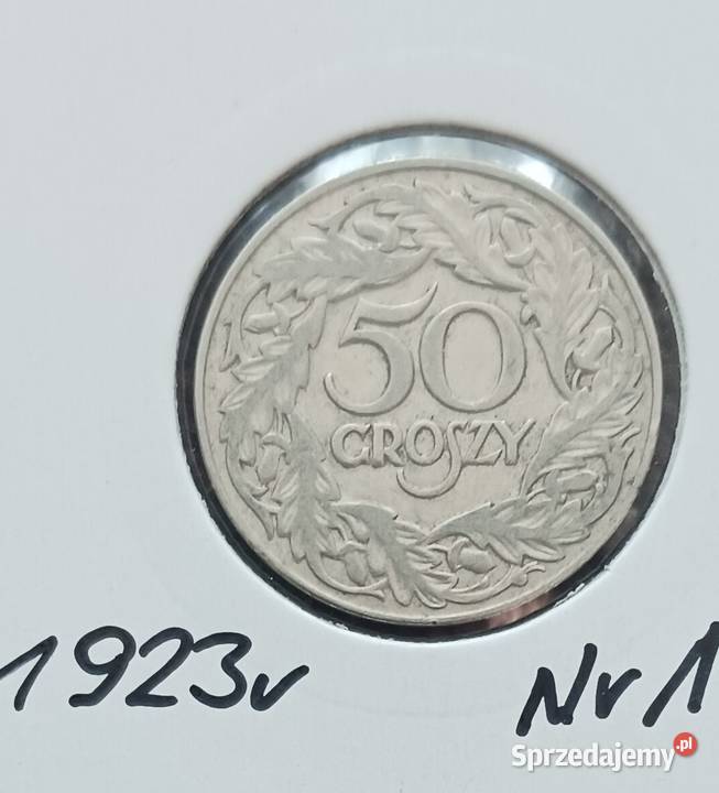50 Groszy 1923 r 1 ładne sprzedam