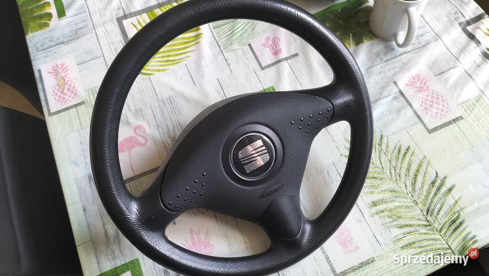 Kierownica Seat Arosa 6H z poduszką powietrzną Kierownice Części samochodowe Chocianów