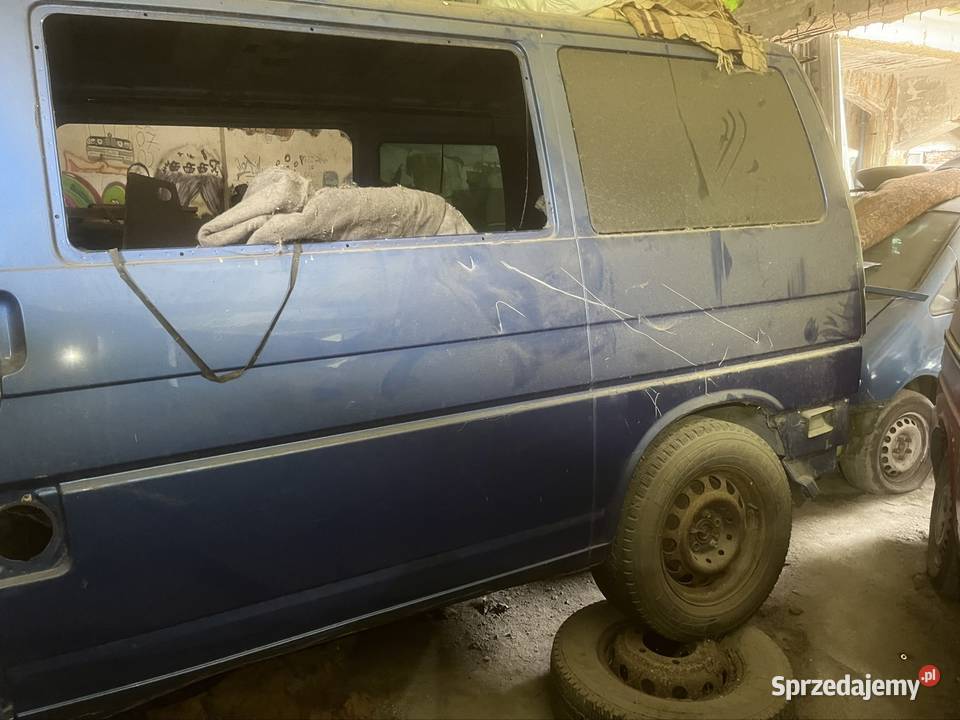 Vw multivan t4 na części uszkodzony lubuskie Zielona Góra