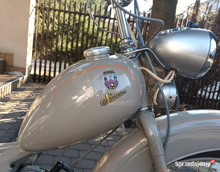 Simson SR2 1957 łańcuch Płońsk