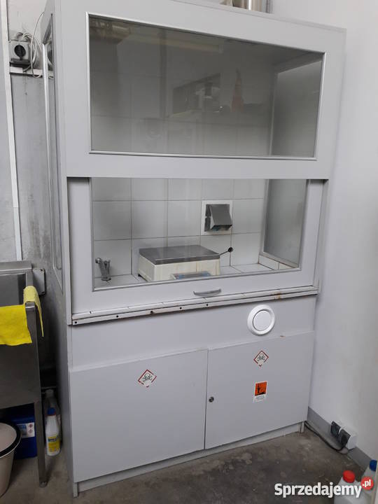 Dygestorium laboratoryjne meble laboratorium Ostrzeszów sprzedam
