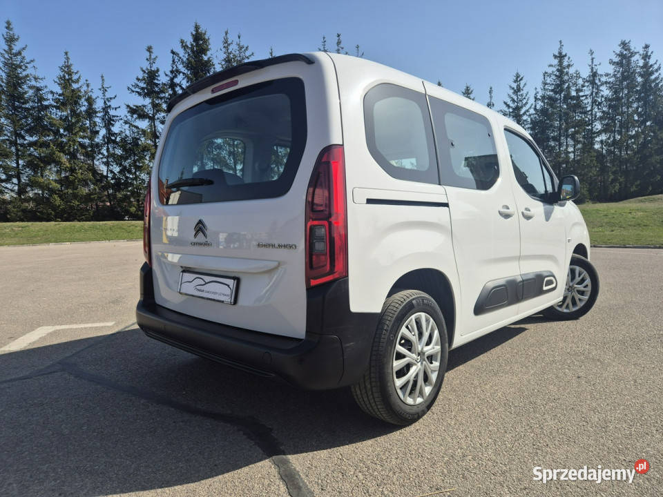 Citroen Berlingo Feel 12 Turbo 110 III 2018 warmińsko-mazurskie Giżycko sprzedam