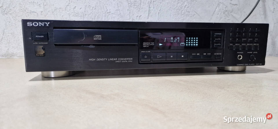 SONY odtwarzacz CD player CDP 195 CDP195 Międzychód
