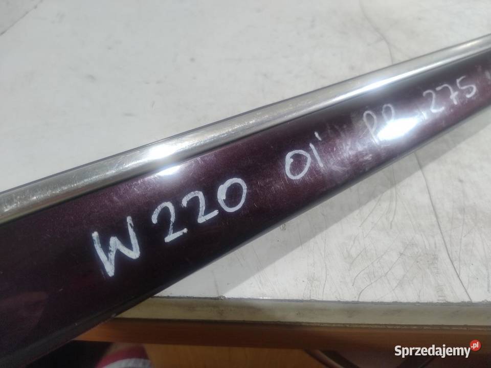 LISTWA DRZWI PRAWY PRZÓD MERCEDES W220 182 sprzedam