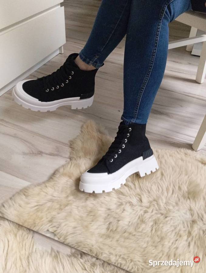 Botki traperki damskie 3641 Obuwie sportowe Łódź