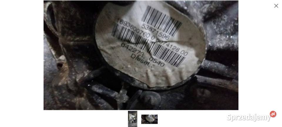 Skrzynia 042273 Mercedes benz bklasa 180 20cdi Jelcz-Laskowice sprzedam
