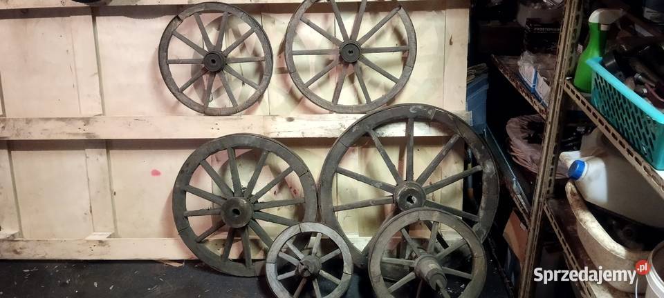 Kola drewniane śląskie Szczyrk sprzedam