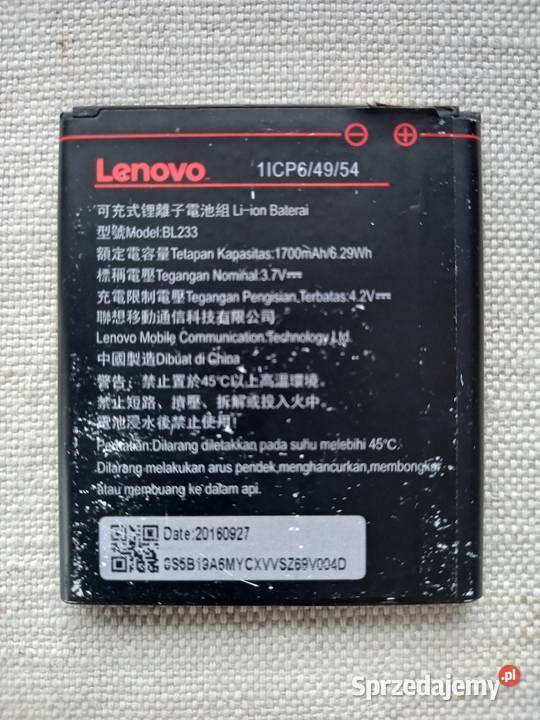 Bateria Lenovo 1CP64954 Tomaszów Lubelski