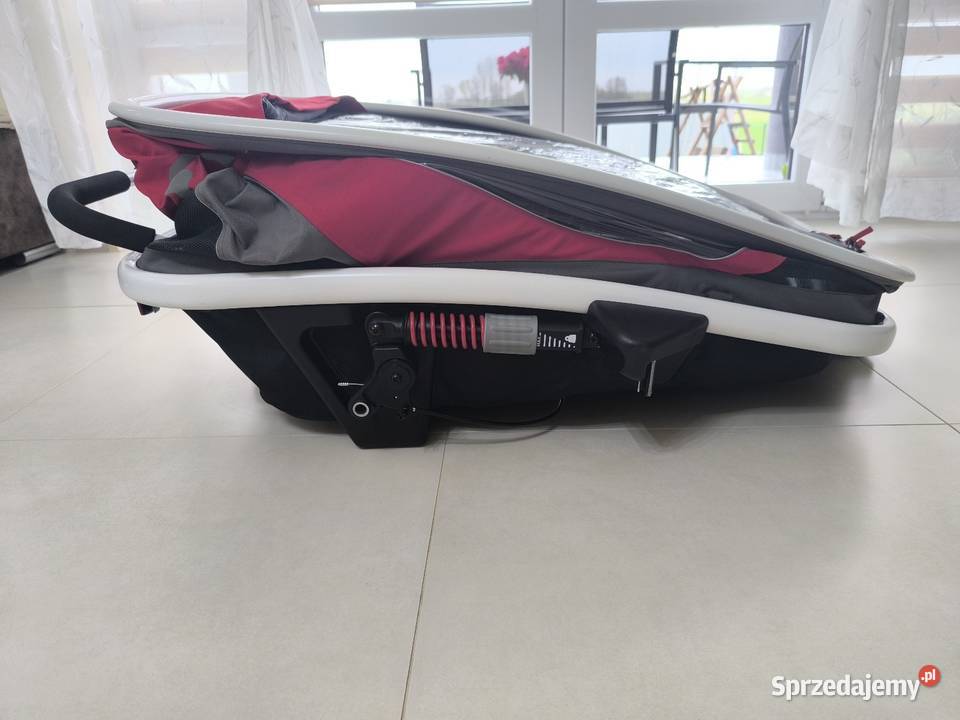 Przyczepka rowerowa Hamax Outback Twin mazowieckie sprzedam