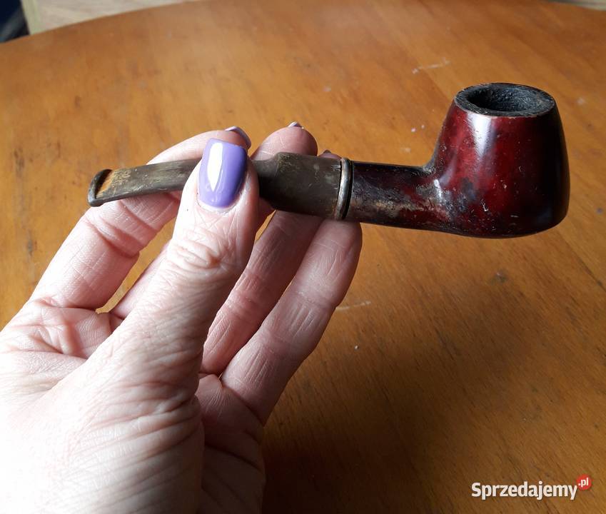 Stara drewniana fajka Pozostałe Gdynia