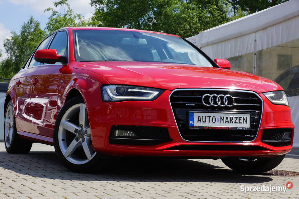 Audi A4 20 TDI CR 150 Lift 4x4 SLine Webasto Nowy Sącz