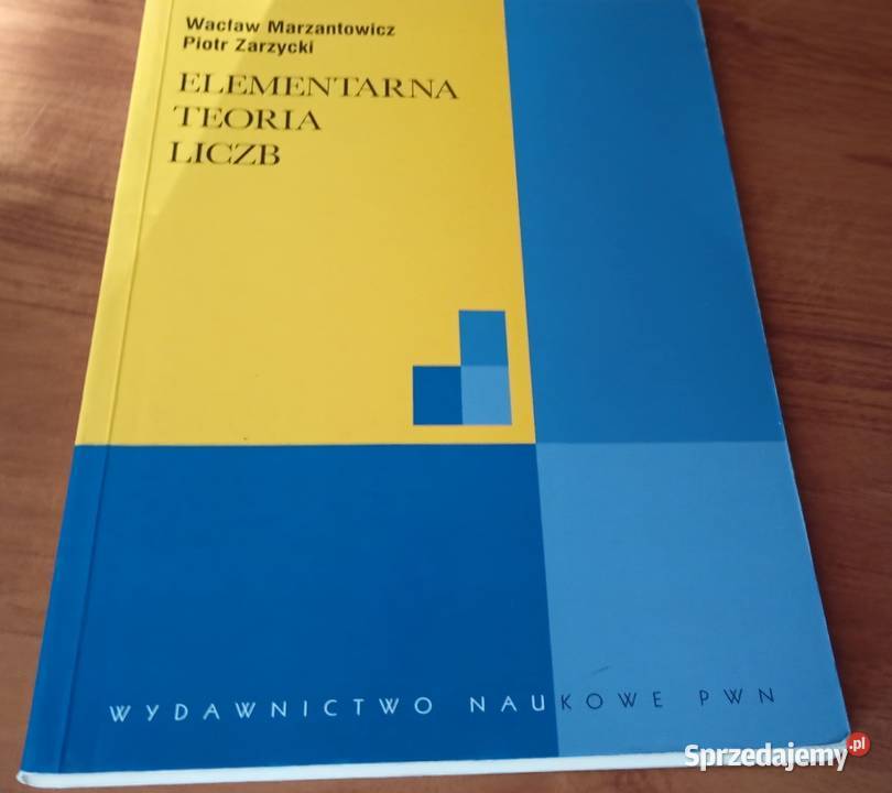 Elementarna teoria liczb Wacław Marzantowicz tradycyjny podręcznik Gdańsk