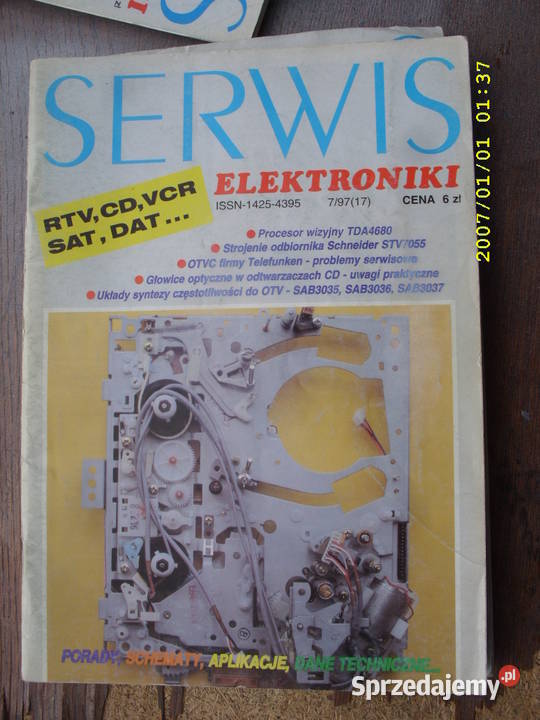 ROCZNIK MIESIECZNIKA SERWIS ELEKTRONIKI1998 Wołów