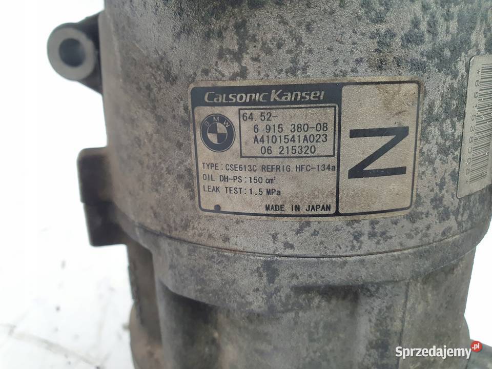 SPRĘŻARKA KLIMATYZACJI BMW E46 E81 E90 E91 16 Chełm sprzedam