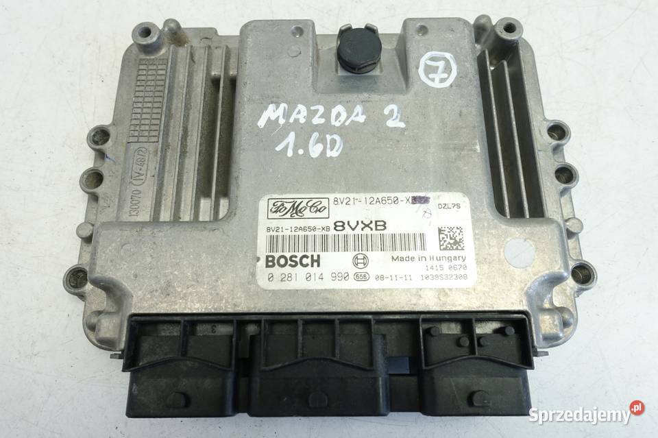 Mazda 2 mazda2 16 D KOMPUTER SILNIKA 0281014990
