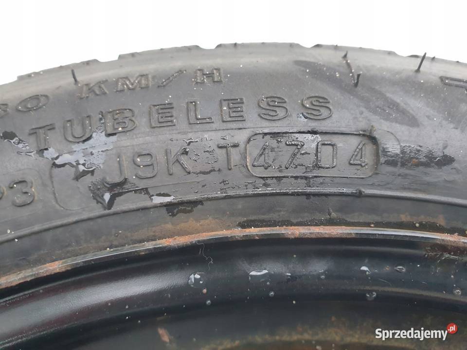 KOŁO ZAPASOWE 11570 R16 5x110 2160115 DOJAZDOWE Chełm sprzedam