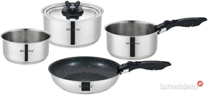 159 Garnki nierdzewne Klonberg z odpinana rączką Garnki i szybkowary Zabrze