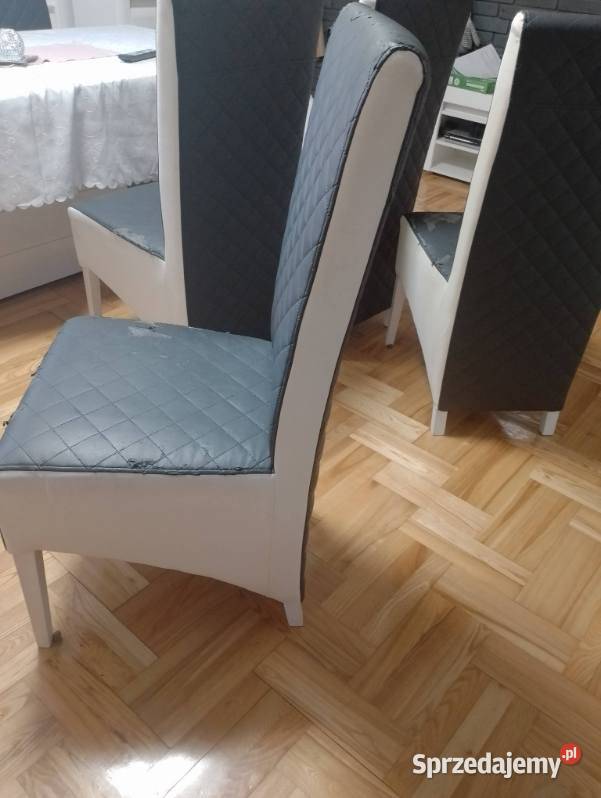 Krzesła do salonu duże bwygodne 12 Niegowa