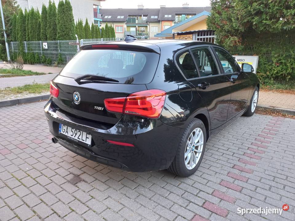BMW 118i F20 Lift 136 Serwisowana 2017 Gdynia