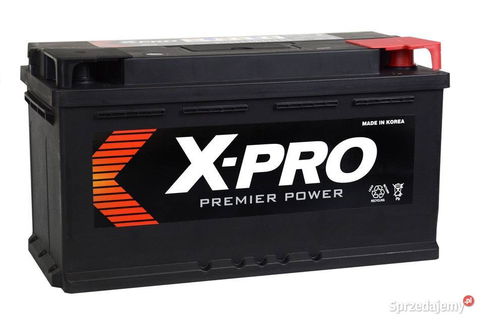 Akumulator XPRO 90Ah 740A EN niski Prawy Plus