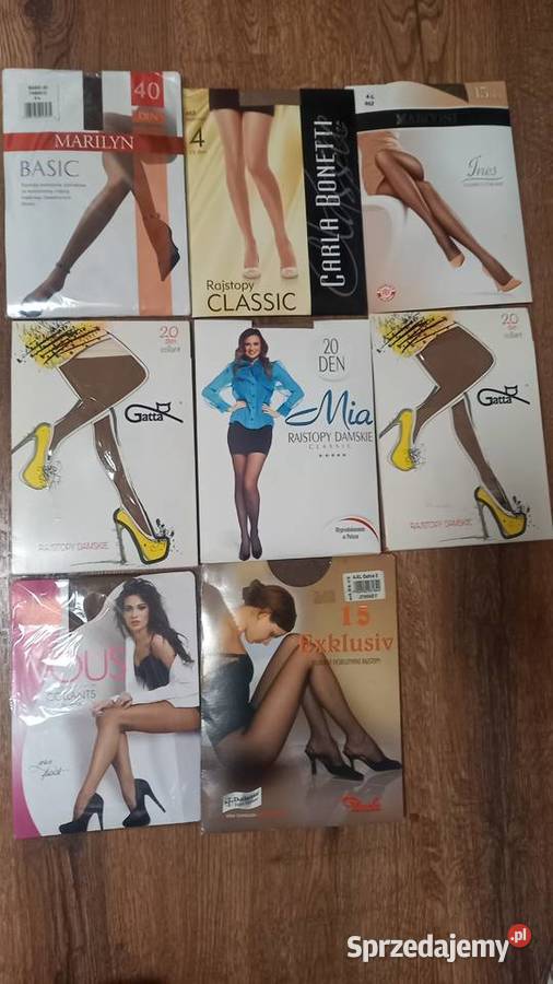 Rajstopy damskie różne nowe Tychy