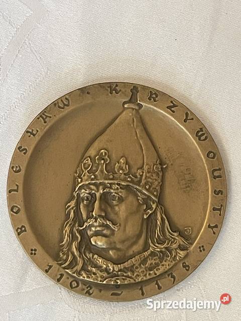 Medal pamiątkowy Bolesław Krzywousty PTTK Chełm Kraków