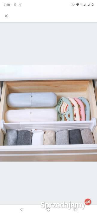 4X ORGANIZER REGULOWANA PRZEGRODA DO SZUFLADY