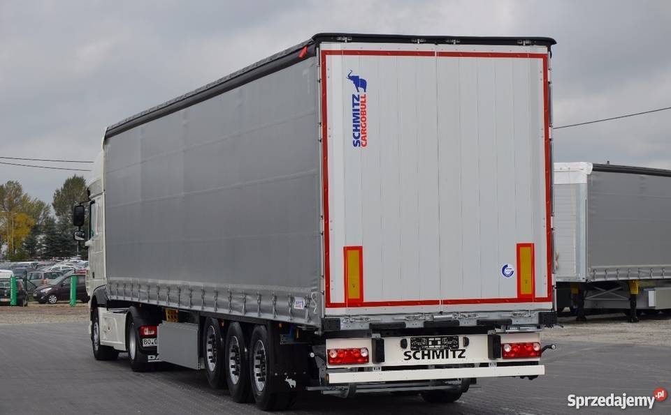 NACZEPA SCHMITZ NOWA OŚ POD KOSZ PALET FULL OPC Modliszewko sprzedam