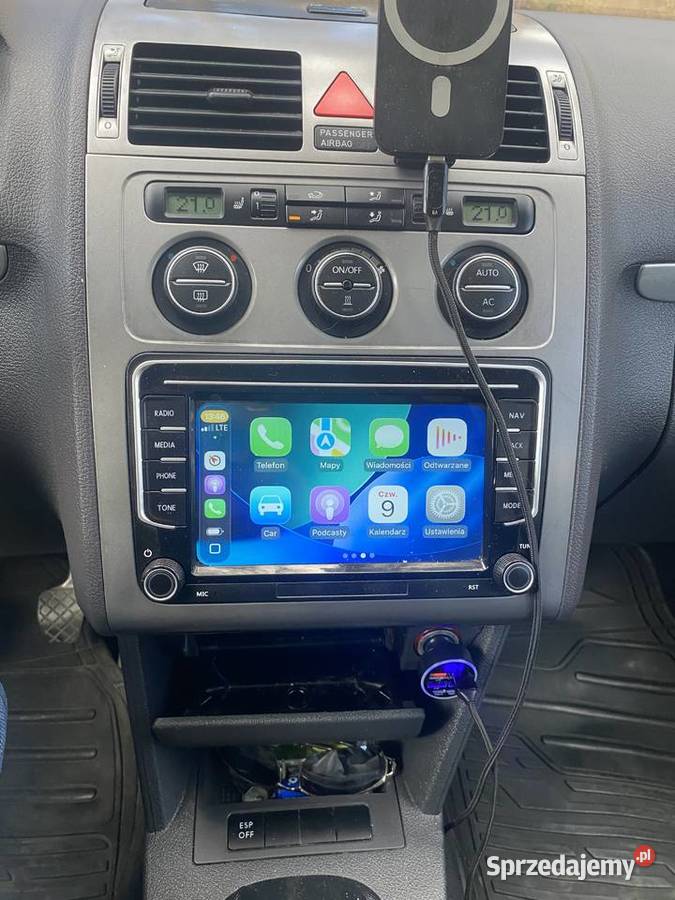 Vw touran 19 tdi Rok produkcji 2009 Touran Grudziądz