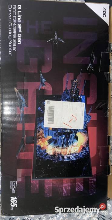 Monitor AOC 165Hz idealny do gier i filmów stan mazowieckie Warszawa