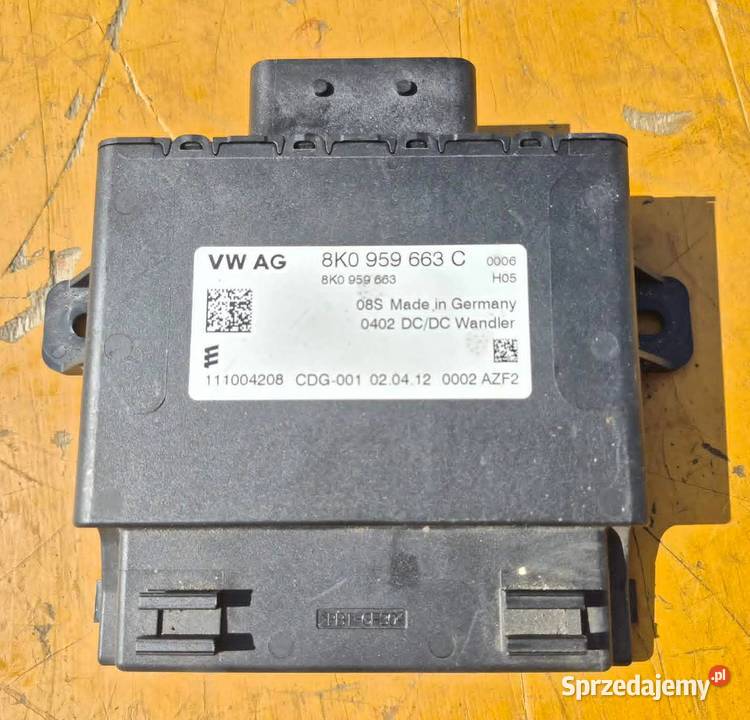 AUDI A8 D4 STABILIZATOR NAPIĘCIA 8K0959663C