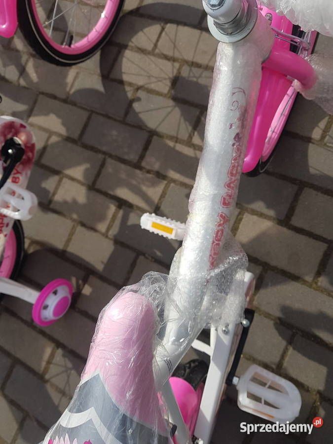 Rower ROWEREK dziecięcy Happy Baby 16 różowy wielkopolskie Głogowa