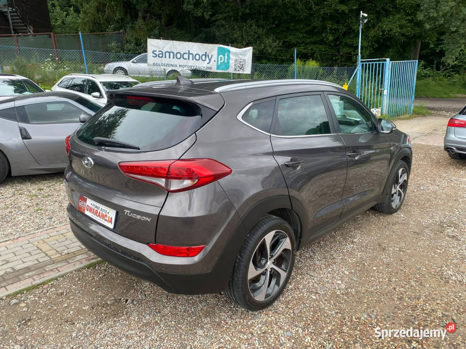 Hyundai Tucson 17 Crdi Navi kamera skóry ledy światła przeciwmgielne Hyundai pomorskie